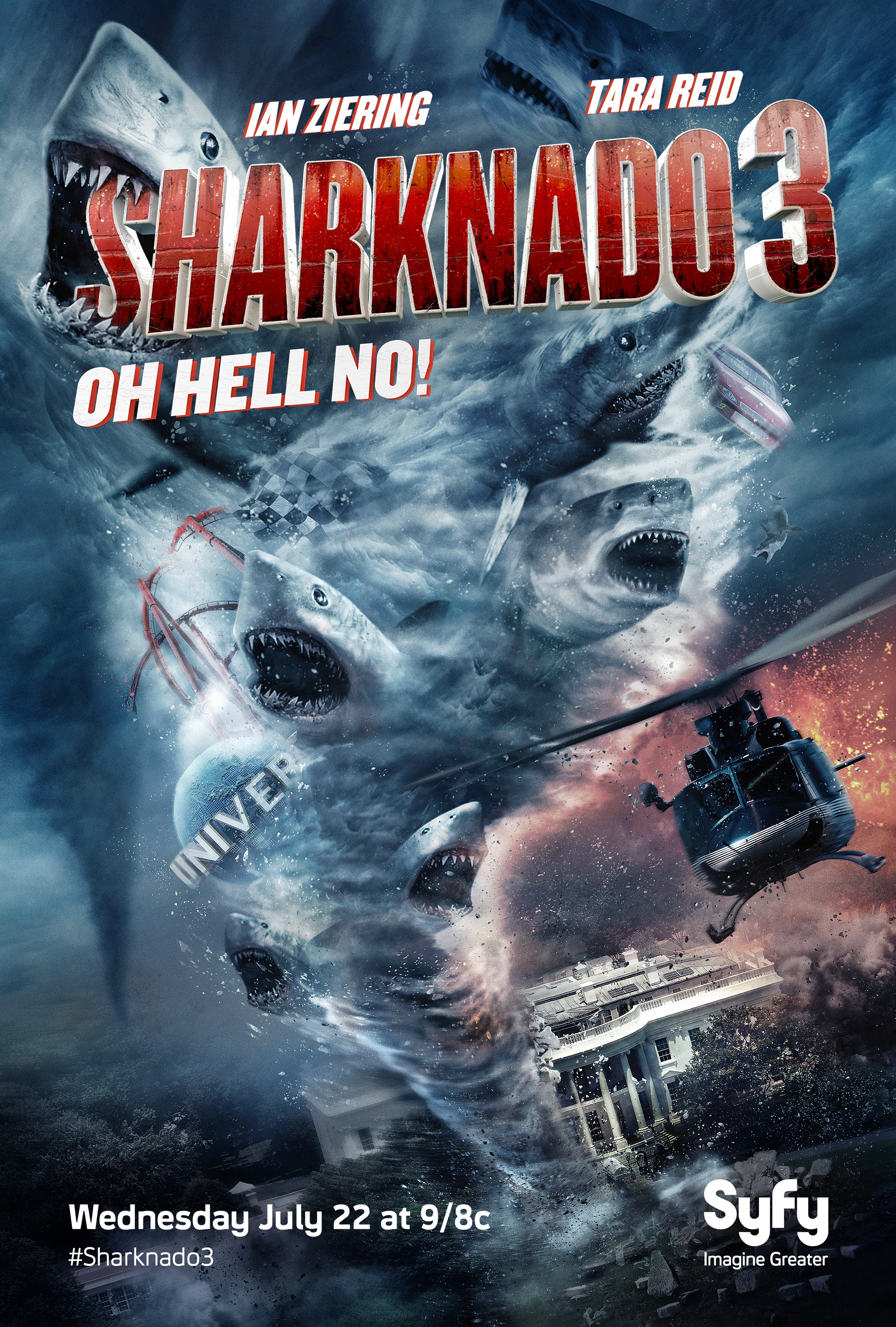 Sharknado 3: Oh Hell No! (2015) ฝูงฉลามทอร์นาโด 3 - ดูหนังออนไลน
