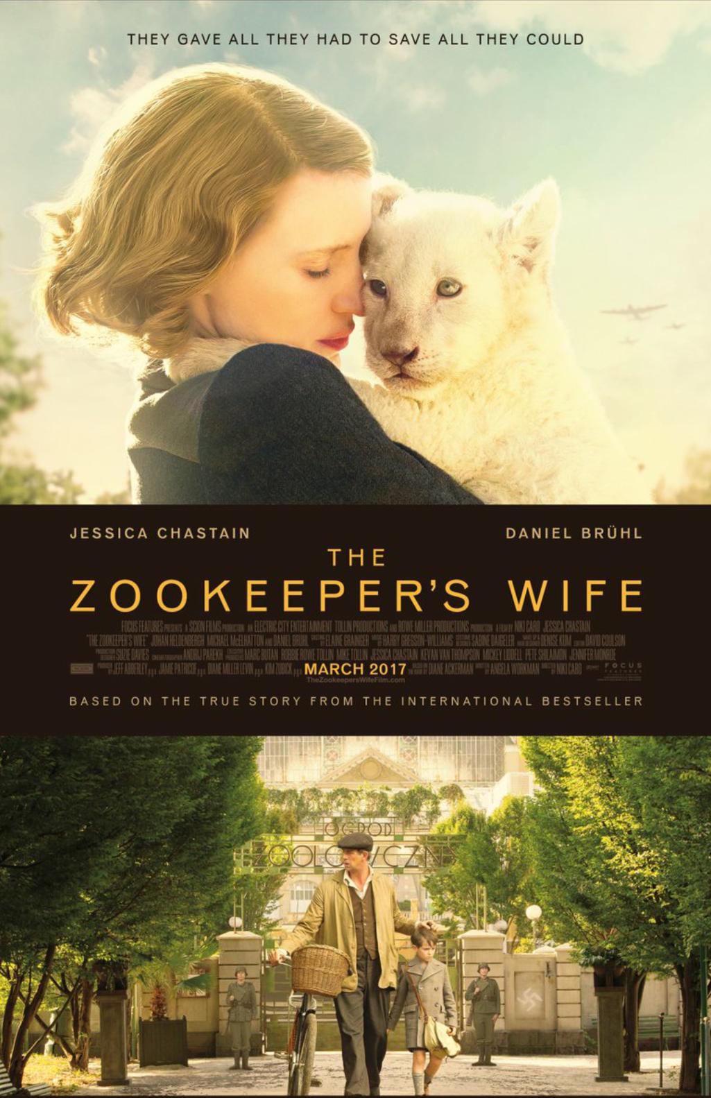 The Zookeeper’s Wife (2017) ฝ่าสงคราม กรงสมรภูมิ - ดูหนังออนไลน